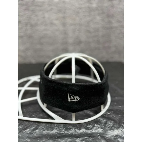 Supreme x New Era Mens Classic Embroidered Logo Acrylic Headband Black - Picture 4 of 7